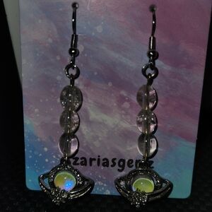 Elegant Saturn Earrings
